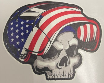 USA Welding Skull Sticker | Car Decal, Biden Sucks, Convoy Sticker, Car Window Sticker, Car Bumper Sticker, Laptop Sticker, ipad sticker,