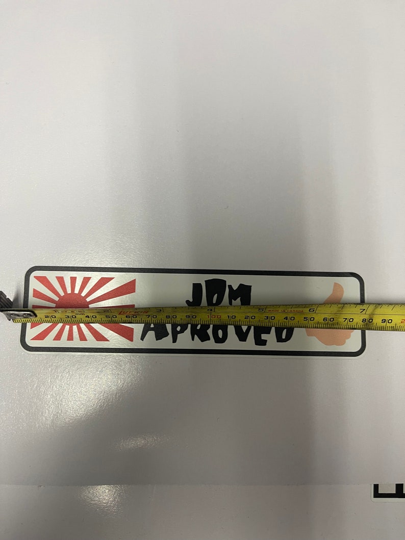 JDM Approved Sticker | Car Decal, JDM Decals, Japanese Car Decals ...