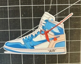Sneaker Stickers for Water Bottles, laptop, planner sticker, Vinyl Decal, Waterproof, Perfect for Laptop, basketball jordans high tops