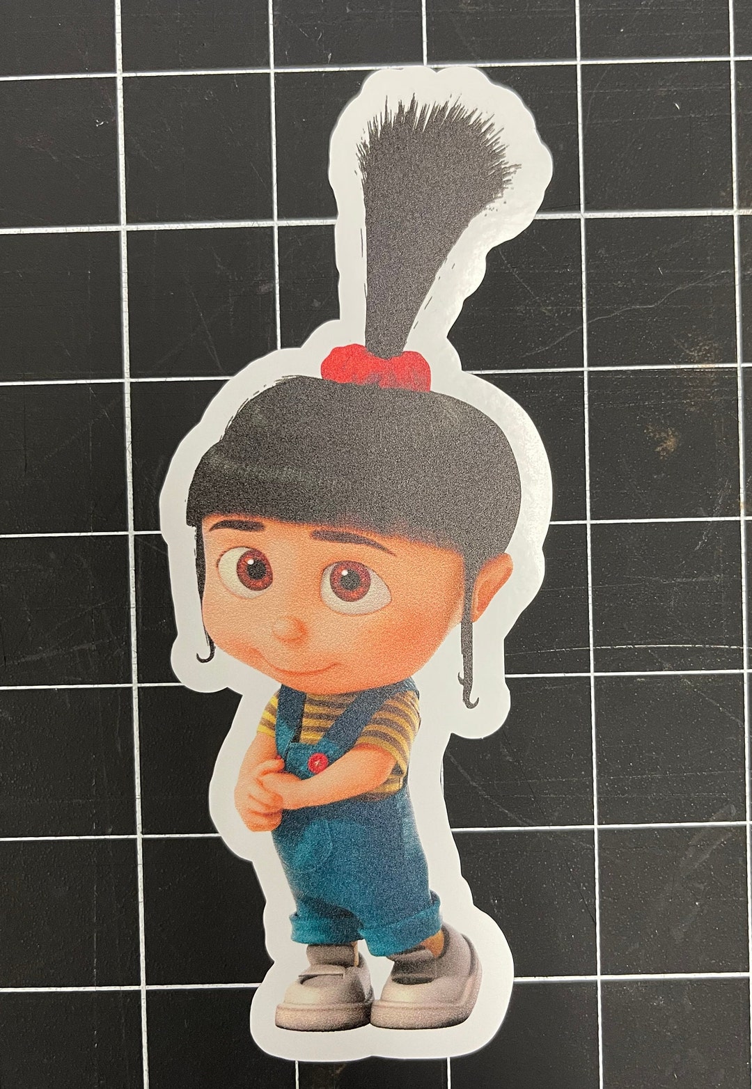 AGNES Despicable Me Sticker, Minion Sticker, Laptop Sticker, Water ...