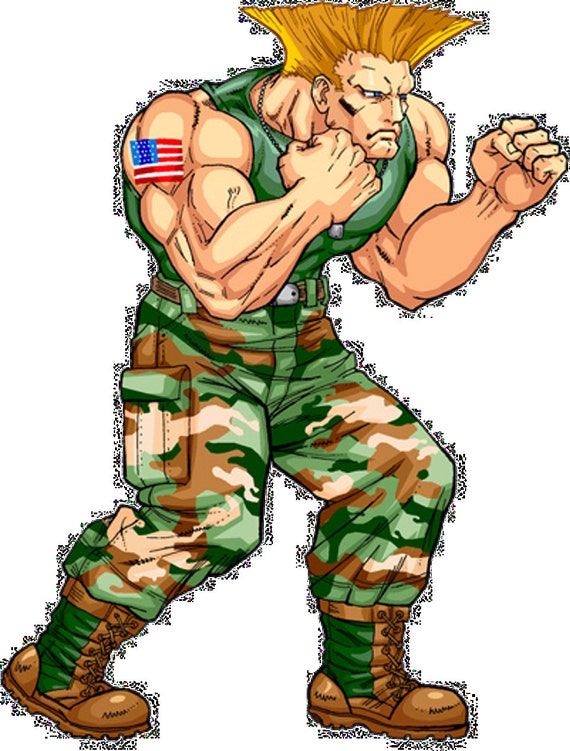 Super Street Fighter II - Guile Art Board Print for Sale by