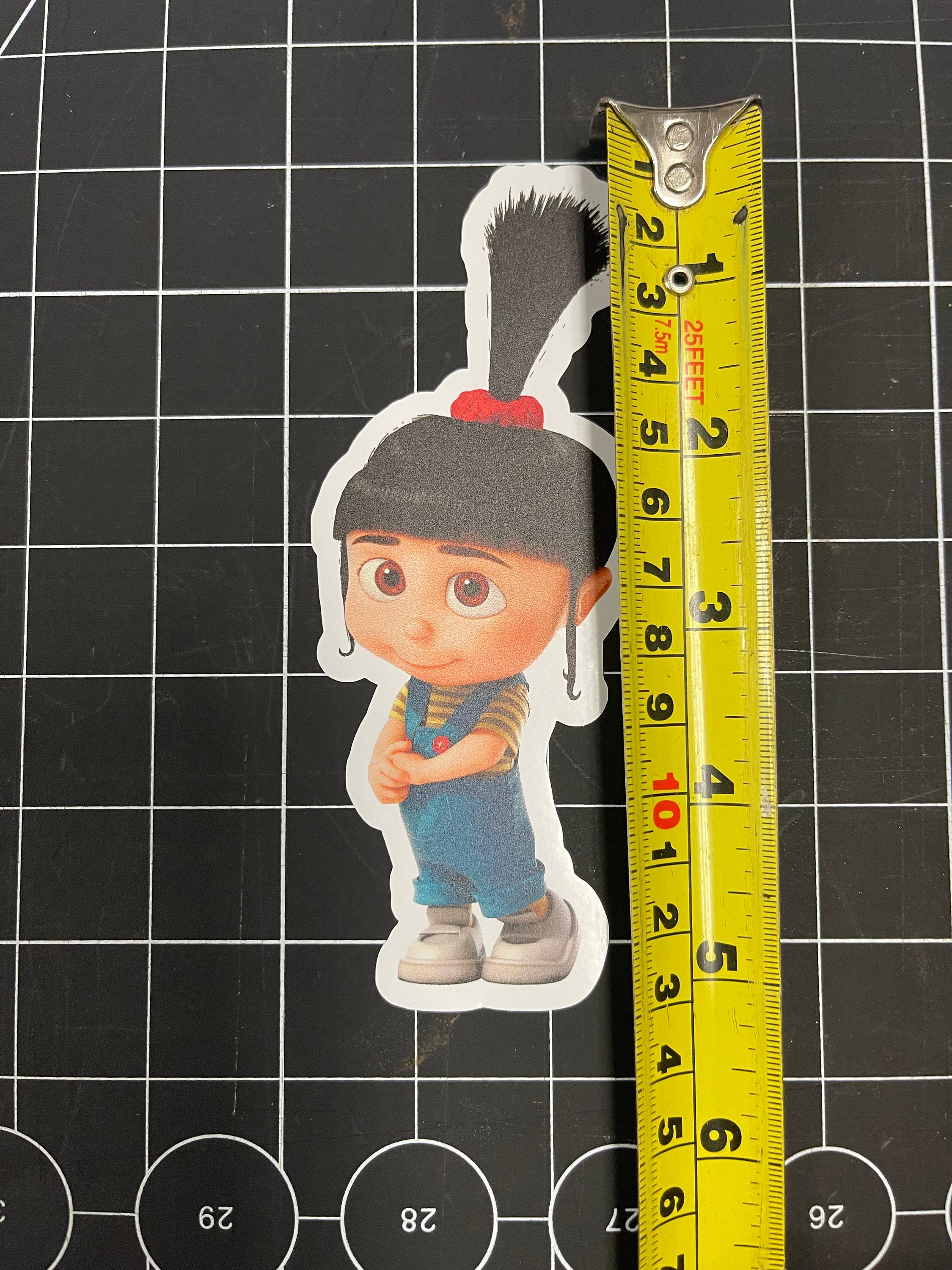 AGNES Despicable Me Sticker, Minion Sticker, Laptop Sticker, Water ...
