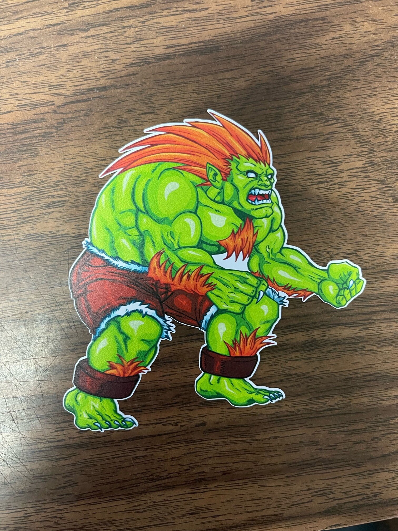 Street Fighter 6 Blanka Sticker for Sale by Stylish-Geek