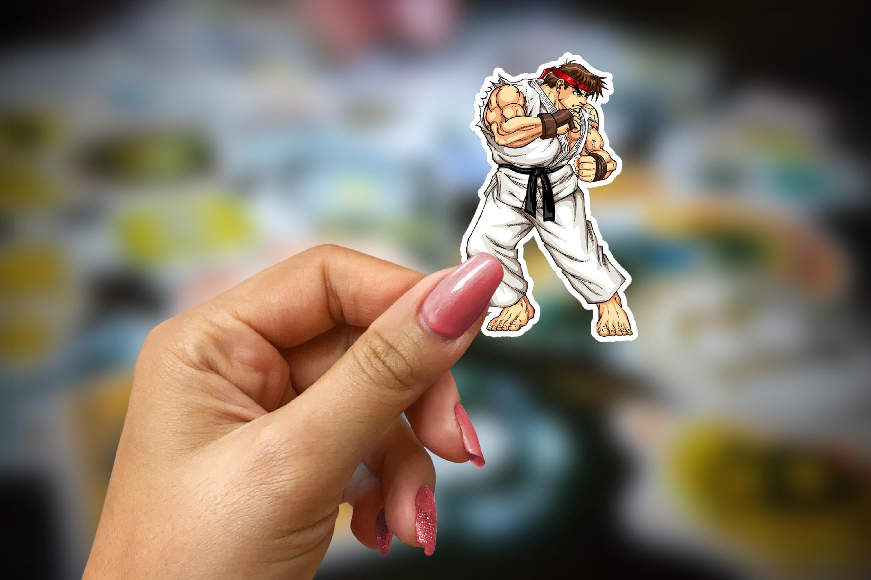 Stickers Ryu Ryu Street Fighter Sticker Decal Laptop Sticker Water Bottle Sticker ...