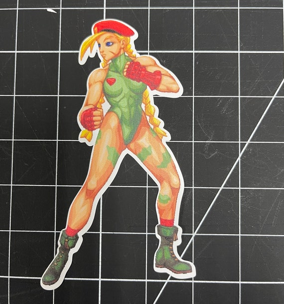 Street Fighter: Cammy Vinyl Sticker 