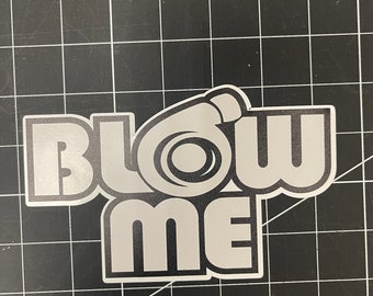 Sticker Blow Me Turbo