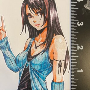 Tifa Lockhart Custom Vinyl Sticker Decal - Final Fantasy VII Anime FF7 #63