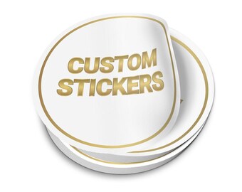 Custom Vinyl Stickers  Die Cut Stickers  Logo Stickers Cut To Shape Decals Free Shipping
