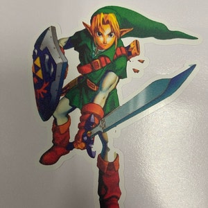 Legend of Zelda - Link 2 Sticker Decal