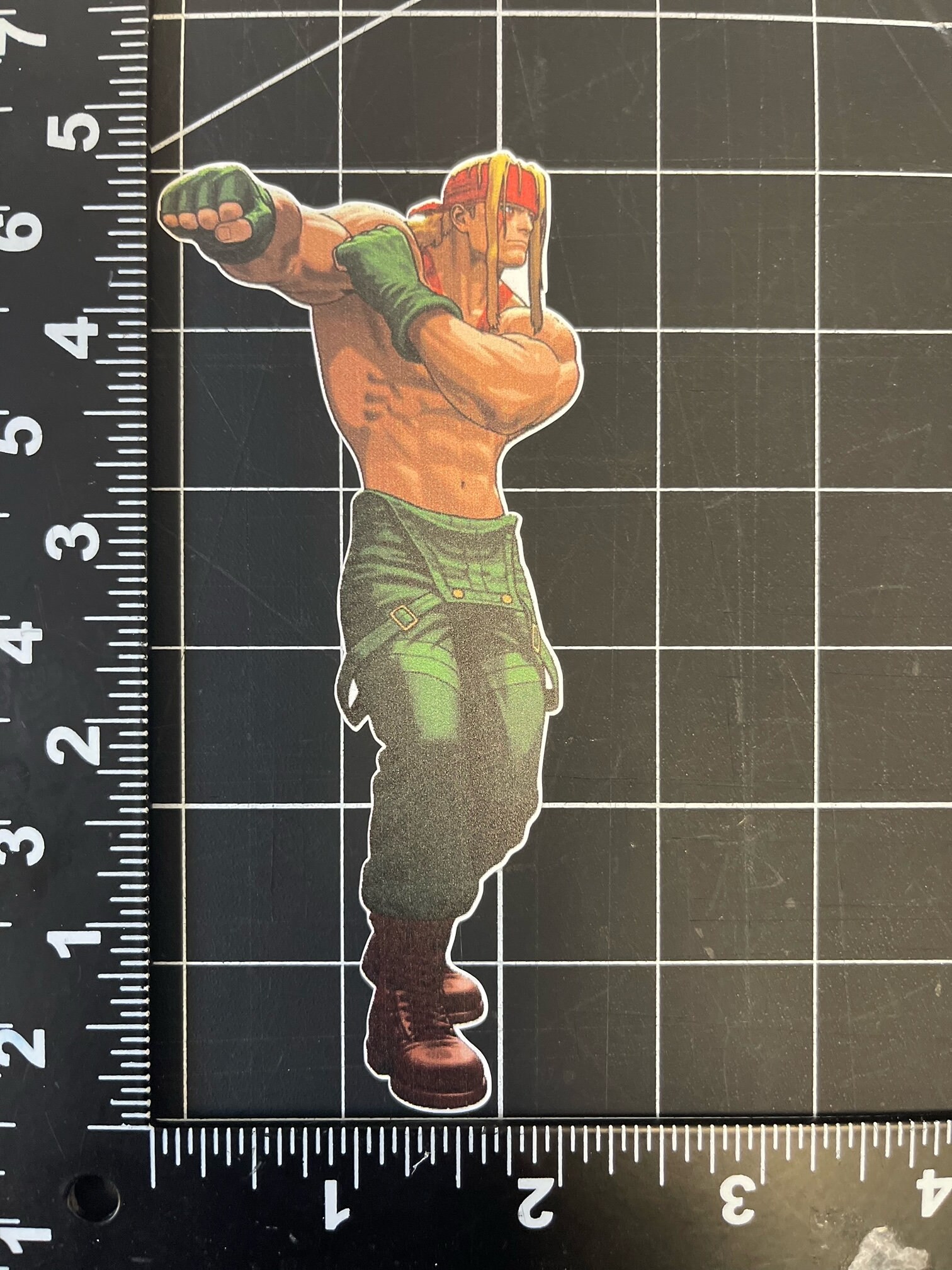 Alex Street Fighter Sticker Decal Laptop Sticker Water Bottle Sticker ...