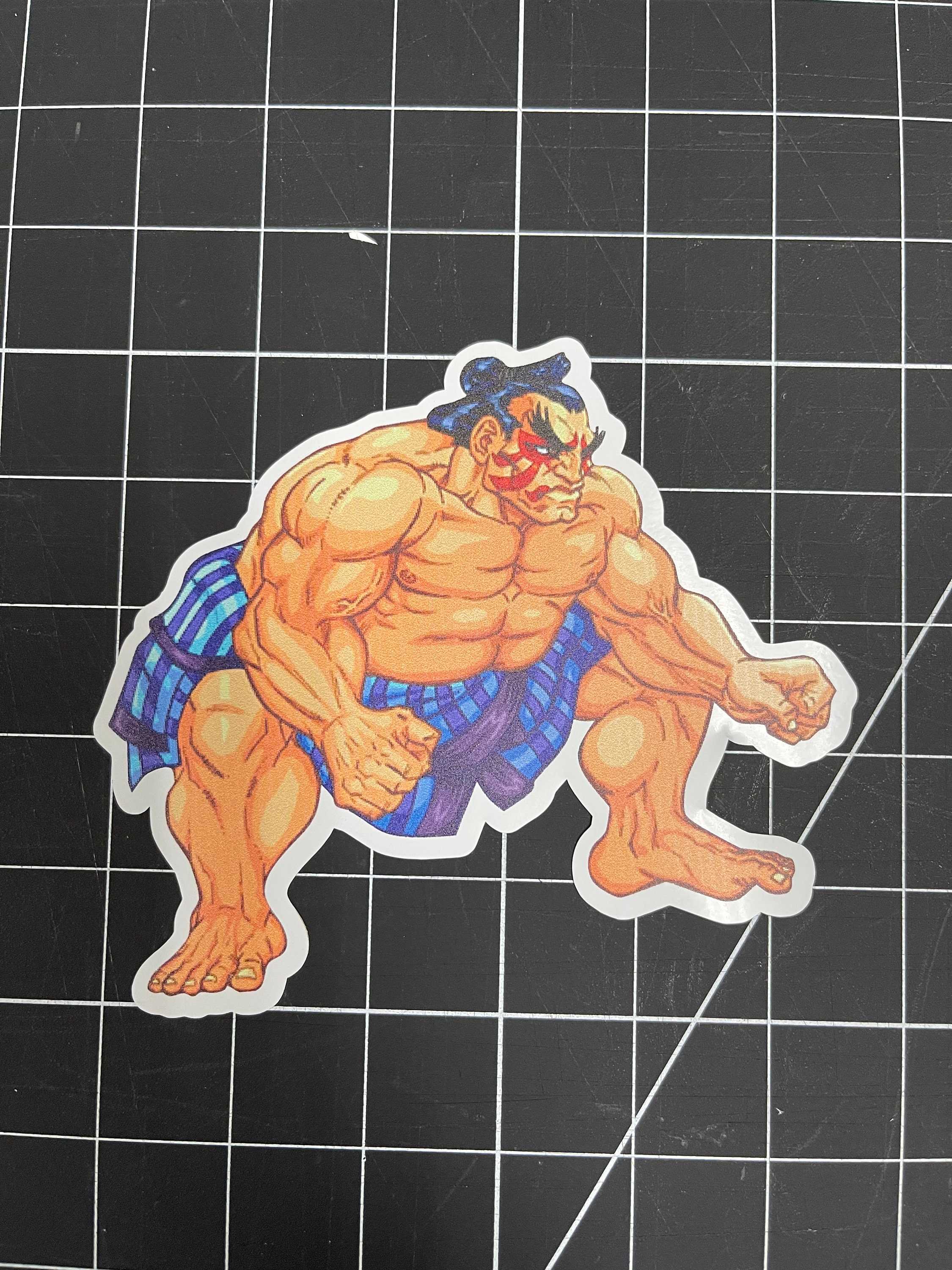 street fighter 6 Ryu complex design Sticker for Sale by SmasherDesigns