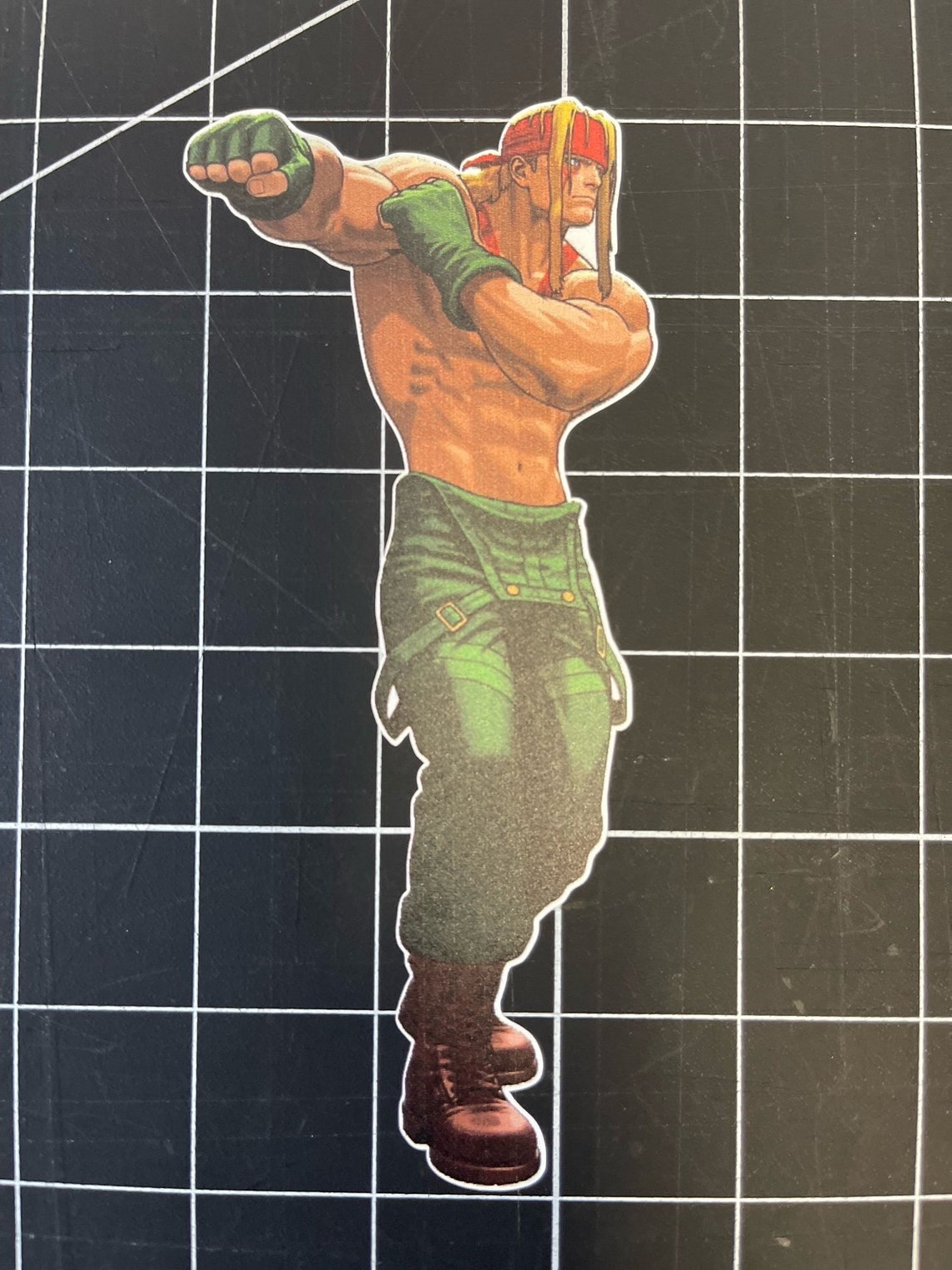 Alex Street Fighter Sticker Decal Laptop Sticker Water Bottle Sticker ...