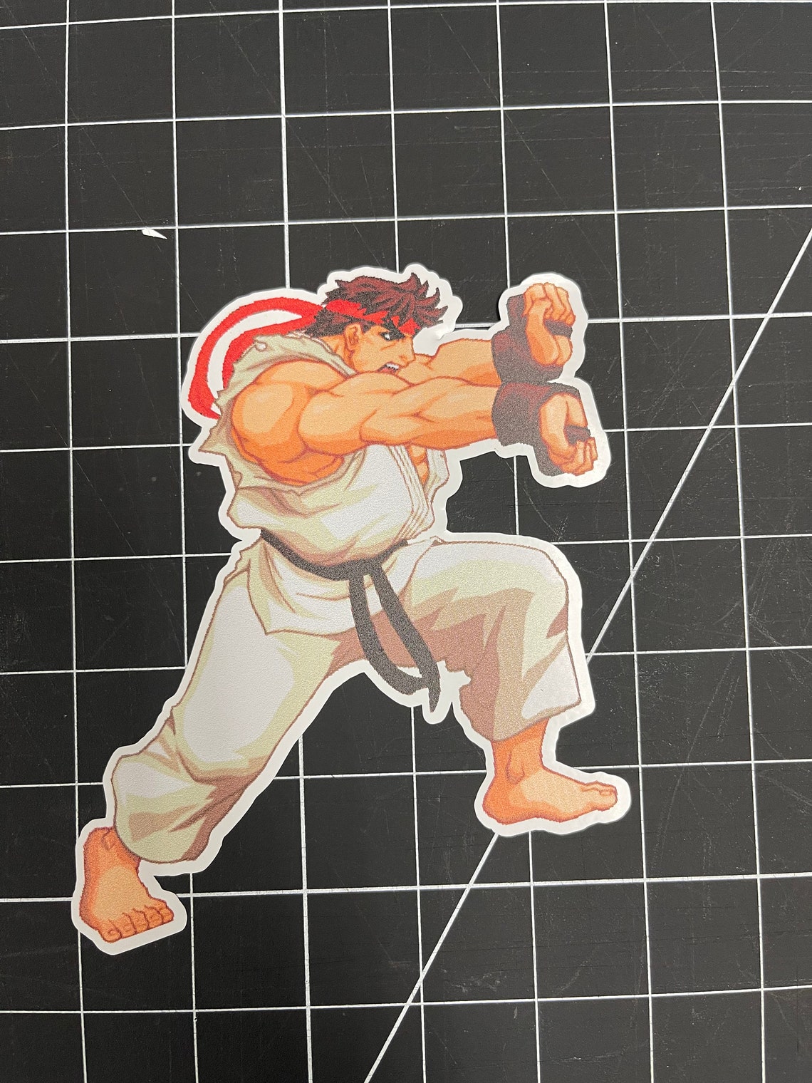 Stickers Ryu Ryu Shoryuken Street Fighter Sticker Decal Laptop Sticker Water Bottle ...