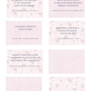Afirmaciones positivas: cartas de la Ley de Atracción, amor propio