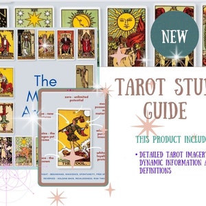 Lerne das Tarot! Lernen Sie ganz einfach alle Karten! Ausführlicher Tarot Karten Lernführer mit individuellen Lernführern für jede Karte! Fang an Lesungen zu geben