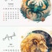 Zodiac Printable Calendar - Etsy