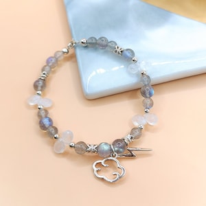 Moonstone Sterling Silver Bracelet