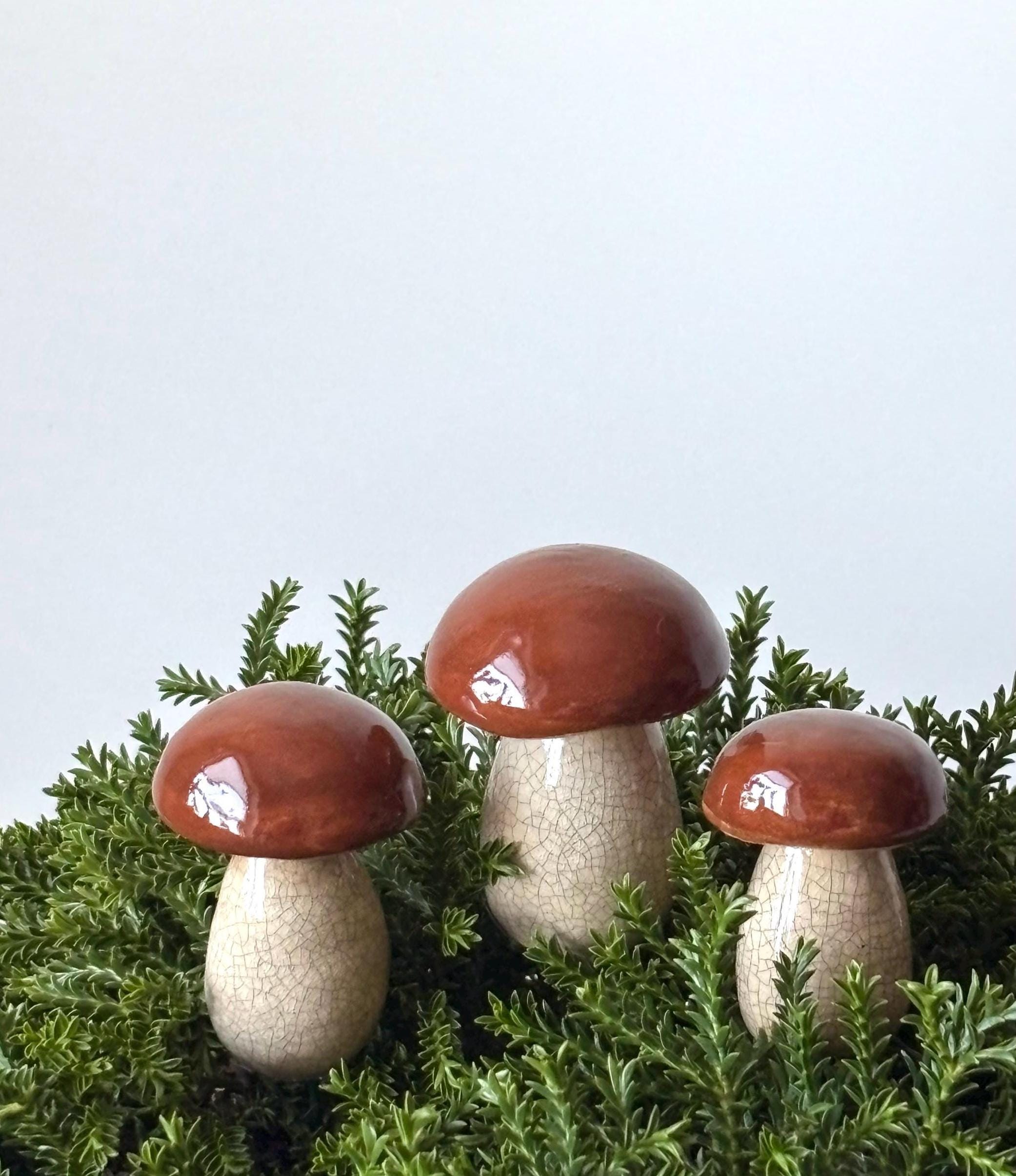 3D Pilz Wabenpapier-Mittelstücke – Set Mit 3 Größen (25, 30, 35 Cm), In Rot, Blau, Rosa, Für Partydeko