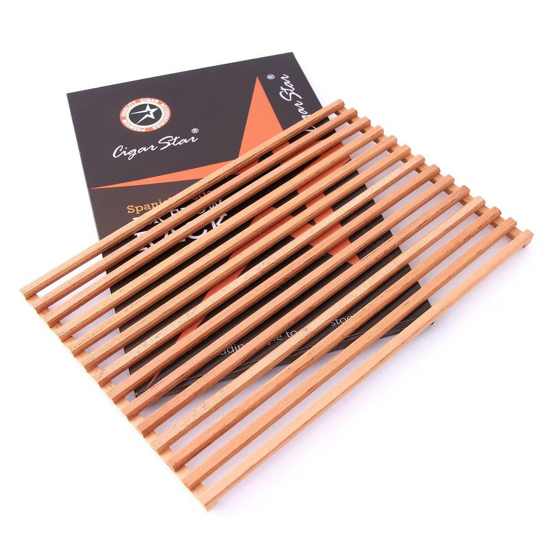 Spanish Cedar Humidor Air Flow Rack (12