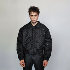 Mens rhinestone 2025 jackets for sale