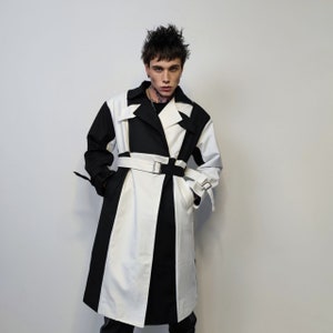 New look utility jacket with contrast stitch in black deals