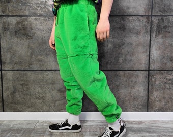 Neon Green Shorts - Etsy UK