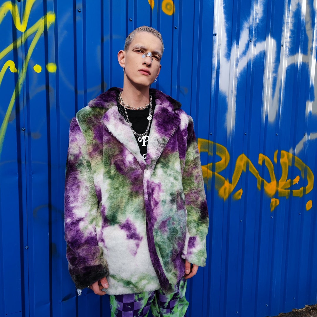 Tie Dye Men's Bomber Jacket main image 1