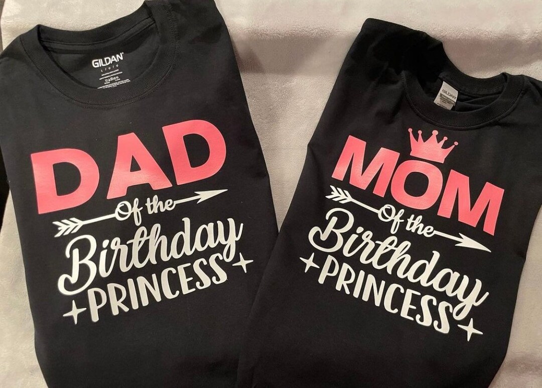 Mom and Dad of the Birthday Princess - Etsy