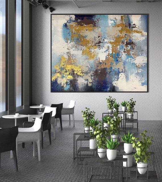 Extra Large Canvas Wall Art Large Abstract Painting for Etsy