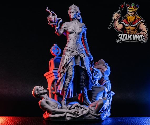 Magic The Gathering Liliana Vess フィギュア Liliana Vess Magic: The Gathering 1:4 Scale Statue | eBay