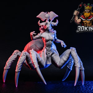 Arakhnati Spider Demon - Cydaea - Diablo - RN Estudio - Fantasy Miniature - 3D Resin Printed 28-32mm - 75mm - DnD Tabletop Gaming