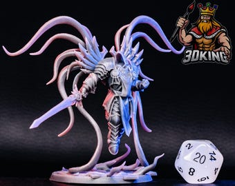 Tyrael Miniature: Archangel of Justice, DnD Tabletop Gaming Figure