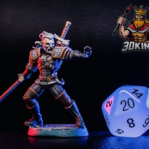 Ravhald of Giva Witcher - Geralt of Rivia - Witcher - Fantasy Miniature - 3D printed Resin miniature 28-32mm - 75mm - DnD Tabletop Gaming