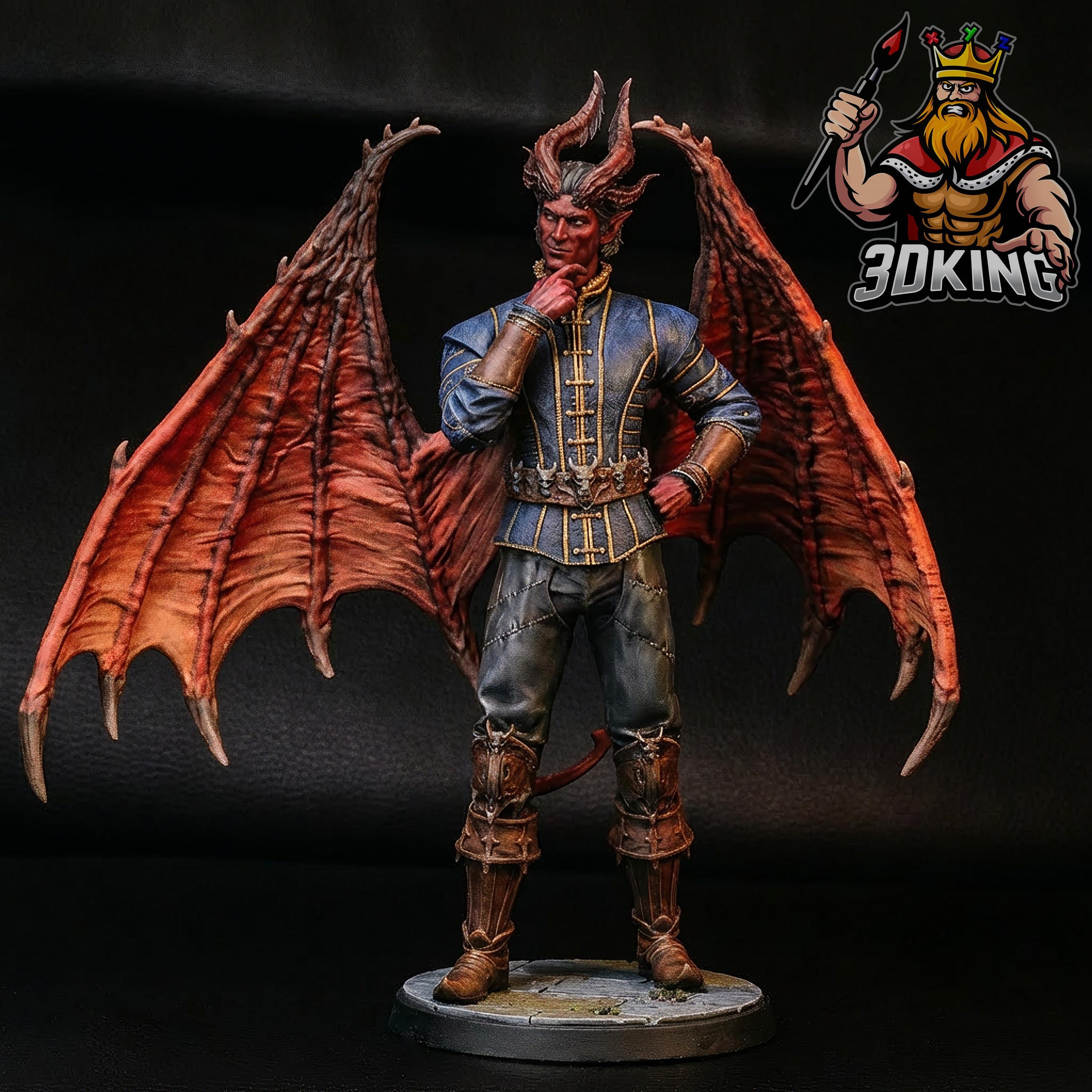 ラファエル・カンビオンの悪魔ミニチュア：バルダーズ・ゲート3ファン