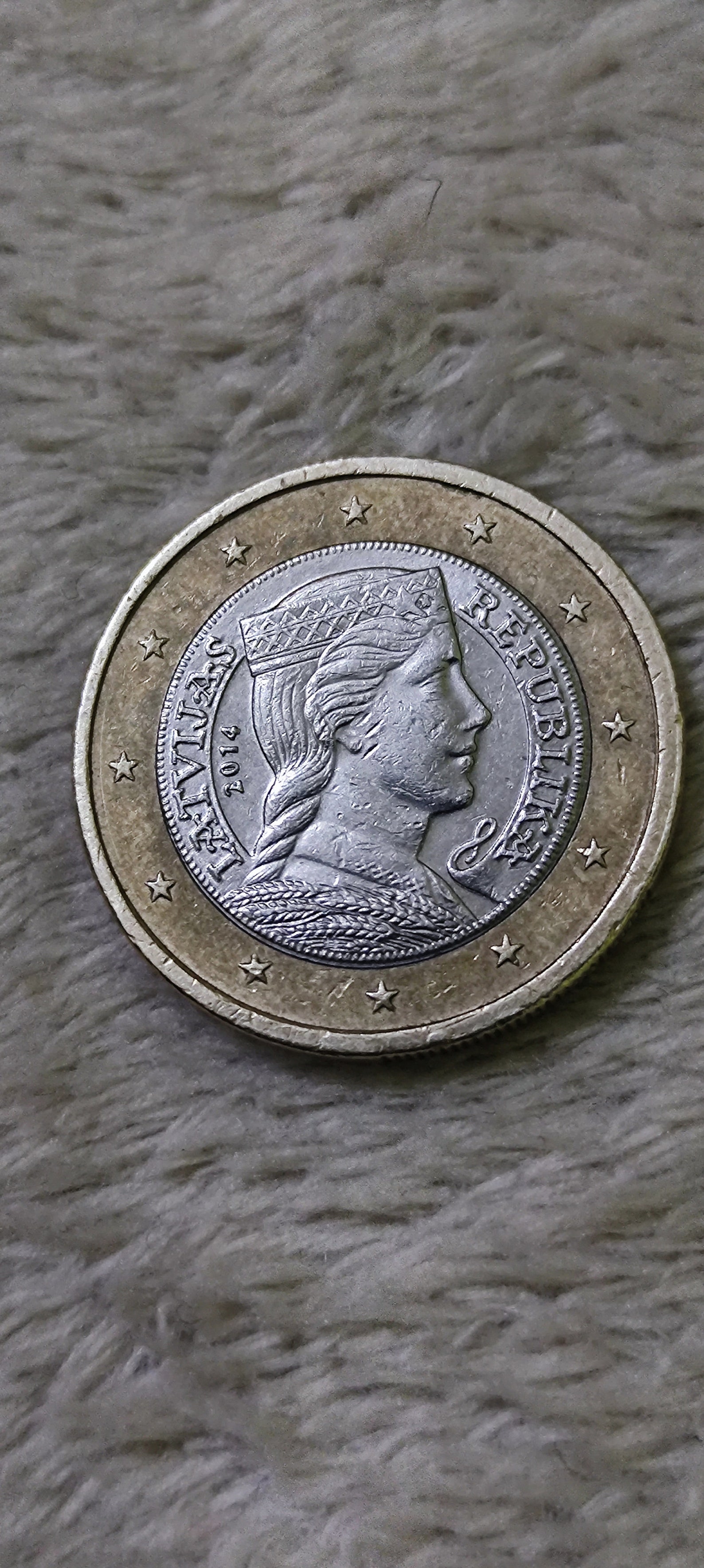 Coin 1 Euro REPUBLIKA LATVIJAS 2014 Etsy Coin 1 Euro REPUBLIKA LATVIJAS 2014 Etsy