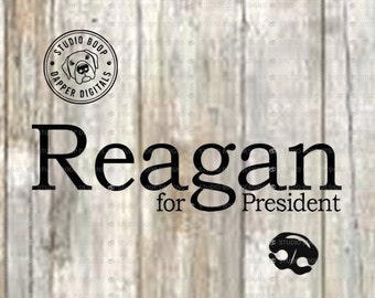 Election PNG Funny Election PNG Reagan for President PNG Digital Download
