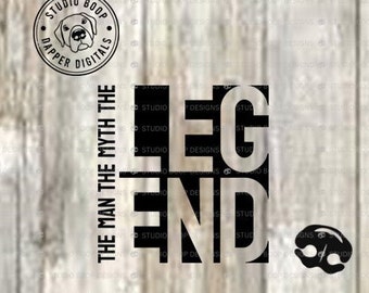 Mari SVG The Man The Myth The Legend Funny Dad SVG & PNG Digital Download Ready to Cut Files