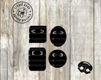 Earring Card SVG & PNG Digital Download  Ready to Cut Files