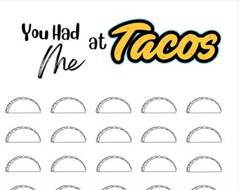 Tacos Savings Challenge - Fits A6