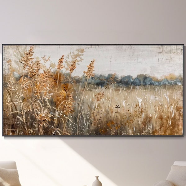 Wabi Sabi Art Mural 3D Vagues Abstraites Peinture à l'Huile Toile Originale Texture Épaisse Luxe Moderne Décoration Murale Cadeau