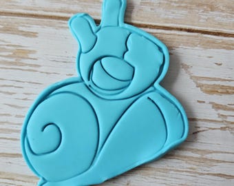 Chibi Schnecke Ausstechform und Stempel