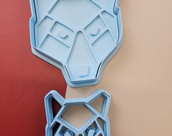 Wolf Cookie Cutter - Fondant Cutter