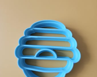 Beehive Cookie Cutter & Stamp, Bee Garden Theme