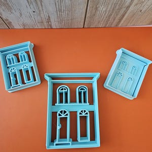 Cortador de galletas con forma de casa puertorriqueña – Inspirado en el Viejo San Juan – Disponible con sello o impresión - Serie Puerto Rico