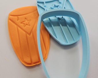 Barril de Bomba Cookie Cutter & Stamp – Puerto Rico Cultural Series – 3” and 4.75” Sizes