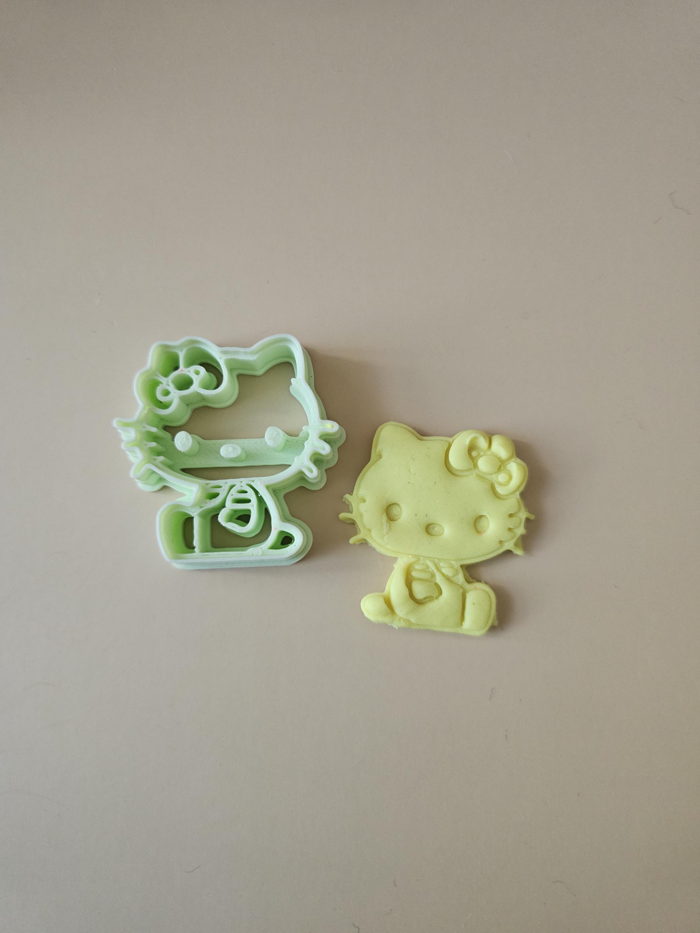 Hello Kitty-inspired Cutter: Sweet, Iconic Charm for Your Clay ...