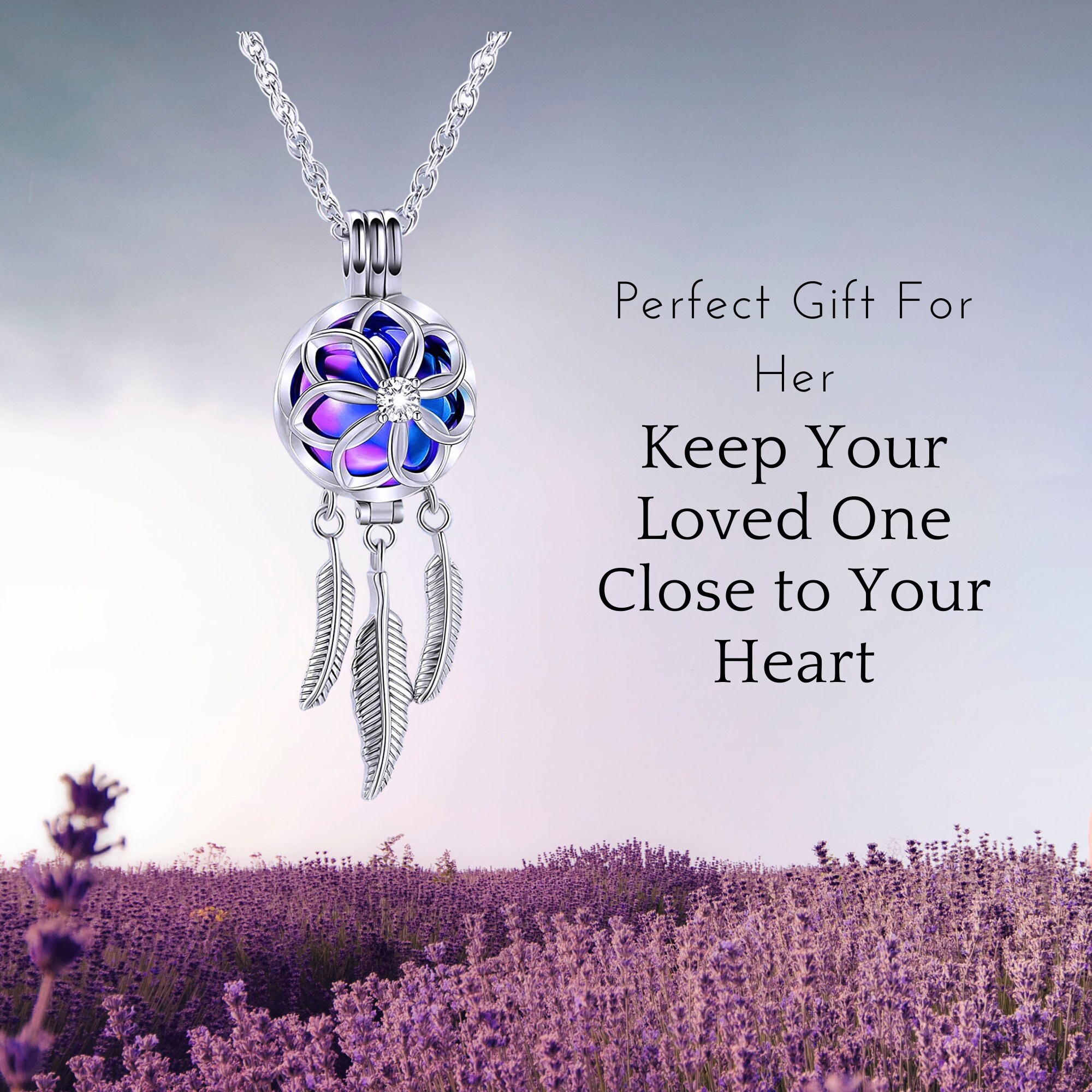 Dream Catcher Urn Necklace for Ashes Dream Catcher Pendant Etsy