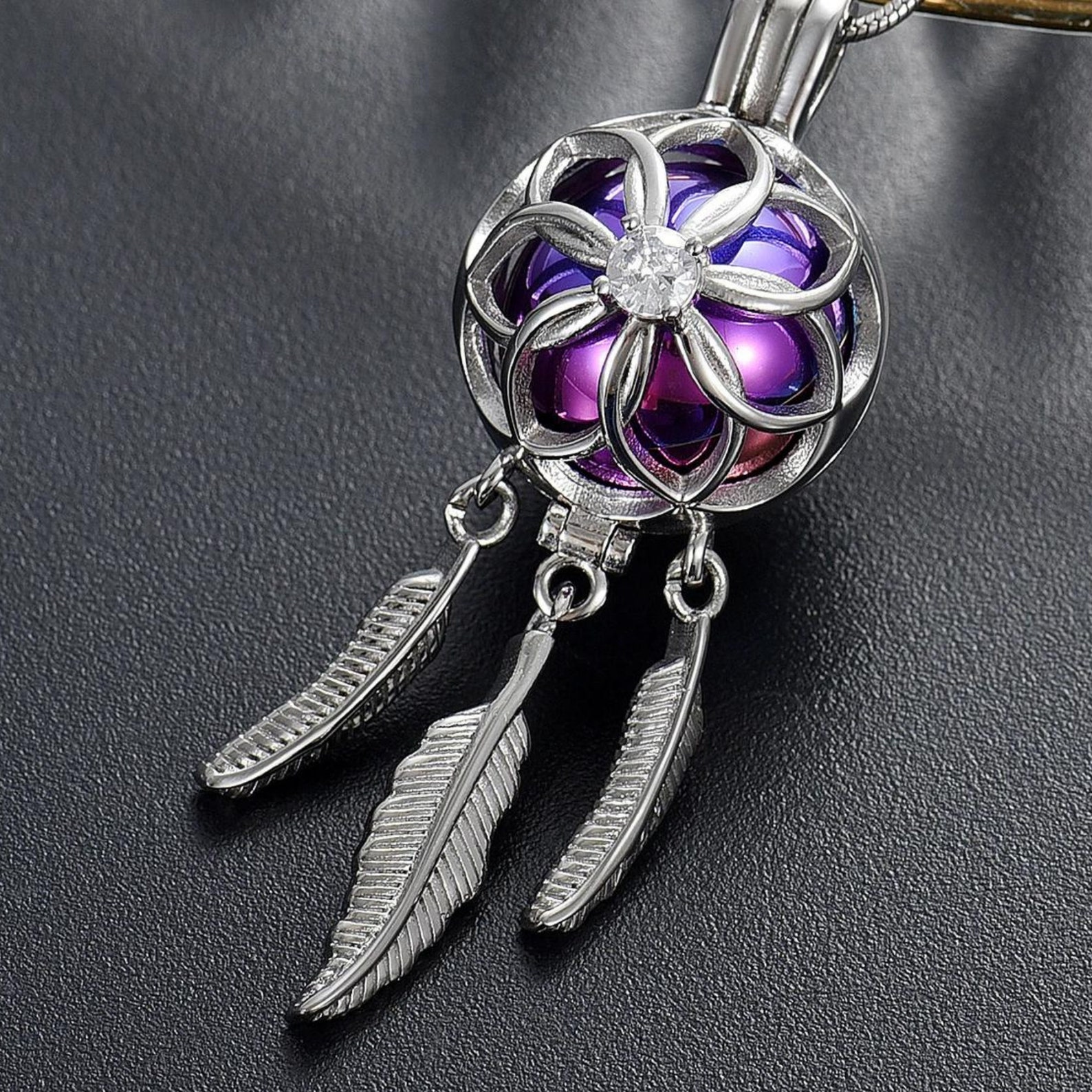 Dream Catcher Urn Necklace for Ashes Dream Catcher Pendant Etsy