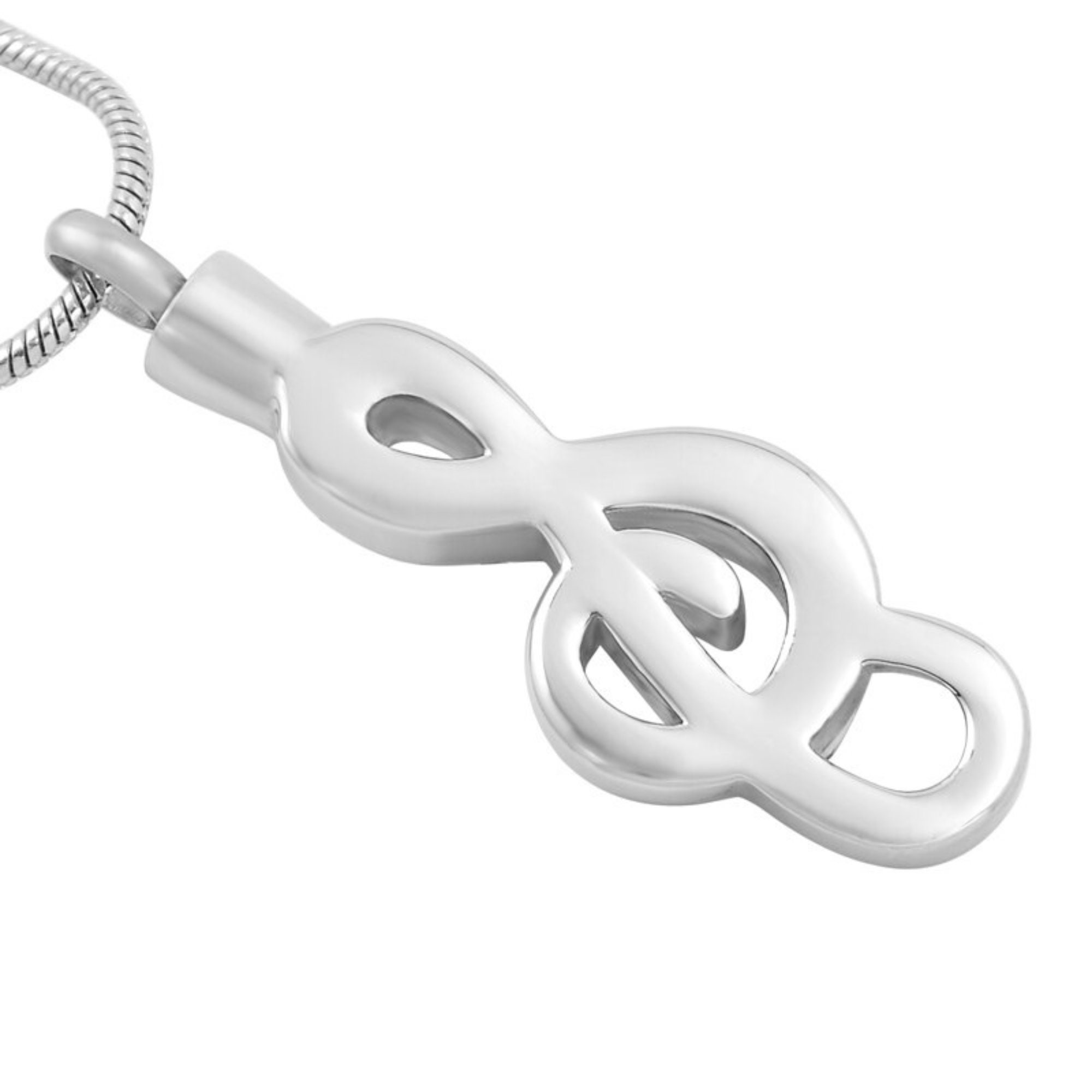 Music Note Urn Necklace Music Note Necklace for Ashes Music Etsy