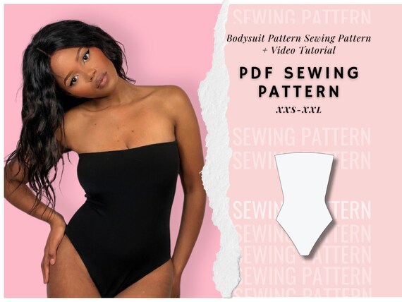 How to Sew a Bra into a Backless Leotard (EASY TUTORIAL VIDEO